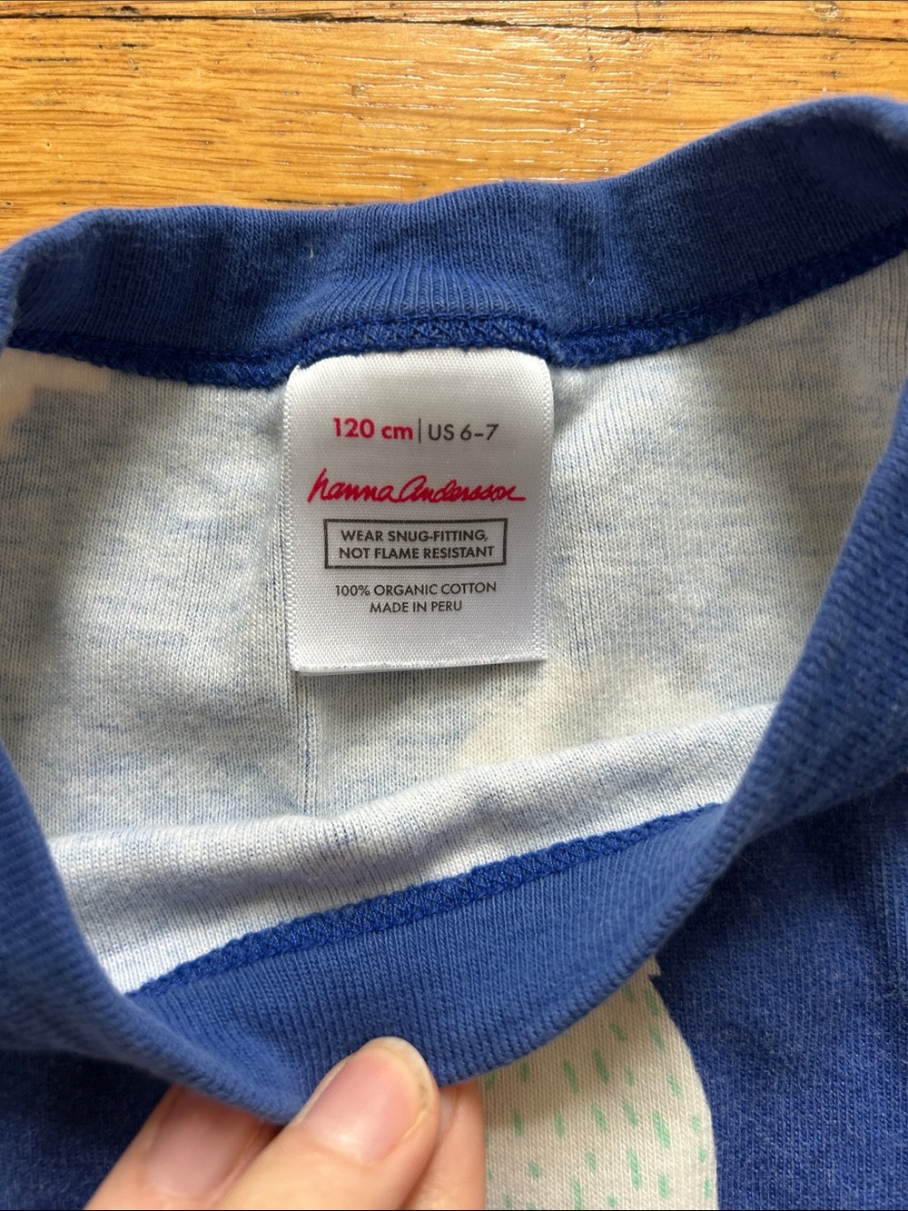 Hanna Andersson organic yeti pajamas - Picture 3 of 5